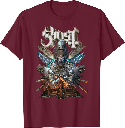 Funko Ghost Phantomime Brown T-Shirt - T-Shirt | Maroon