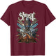 Funko Ghost Phantomime Brown T-Shirt - T-Shirt | Maroon