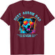 Aussie DAD Australian Shepherd T-Shirt - T-Shirt | Maroon