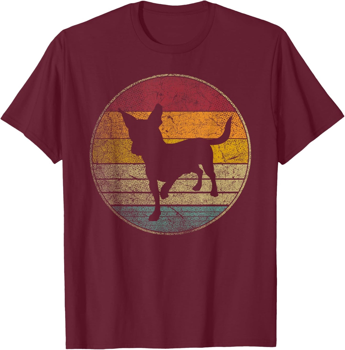 Chiweenie Dog Puppy Pet Gift Shirt Retro Style Vintage 80s Women Kids T-Shirt - T-Shirt | Maroon