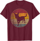 Chiweenie Dog Puppy Pet Gift Shirt Retro Style Vintage 80s Women Kids T-Shirt - T-Shirt | Maroon