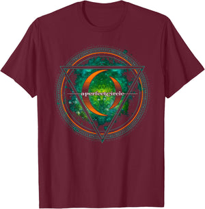 A Perfect Circle – Sigil Green T-Shirt - T-Shirt | Maroon