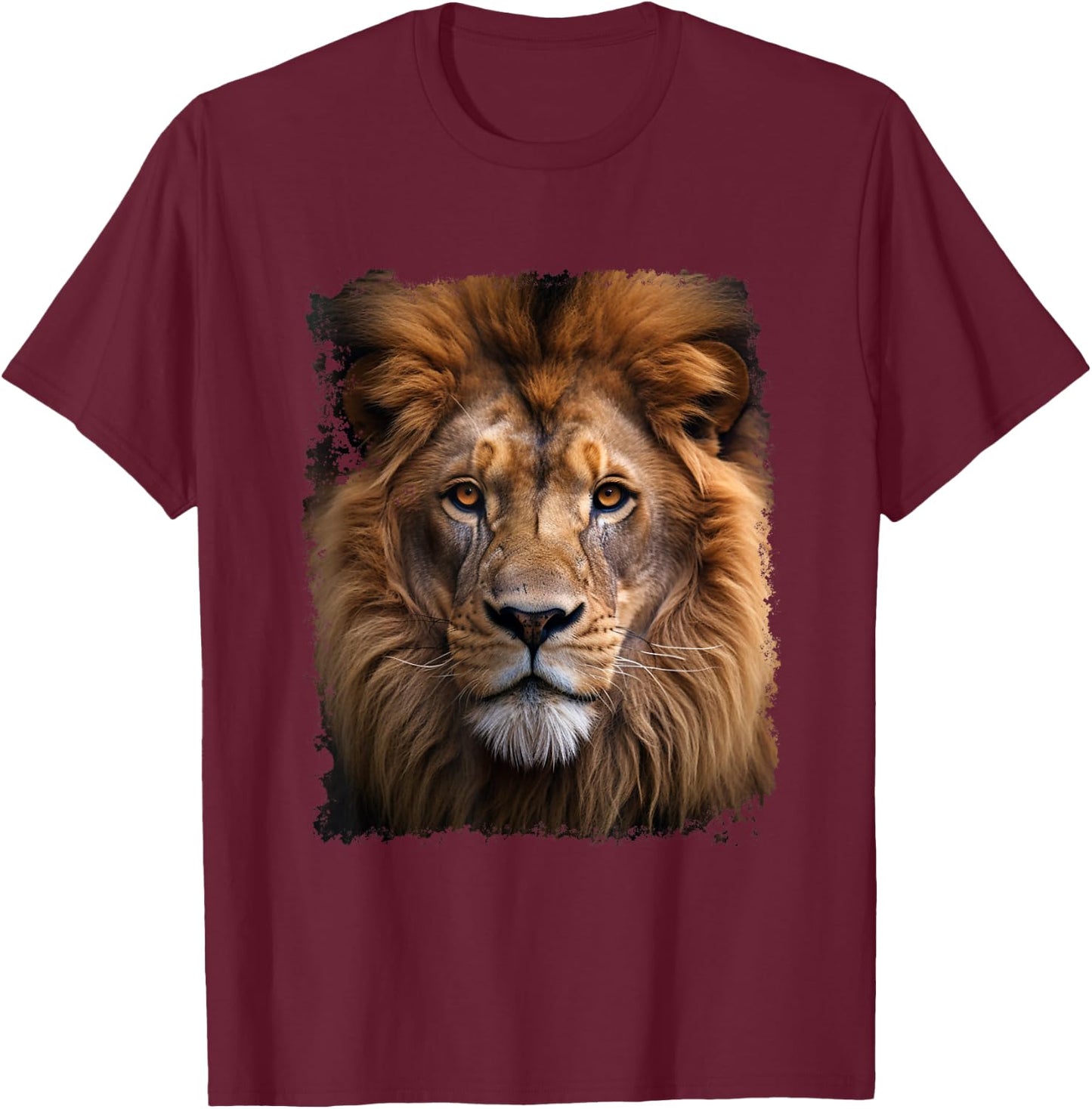 A Lion T-Shirt - T-Shirt | Maroon