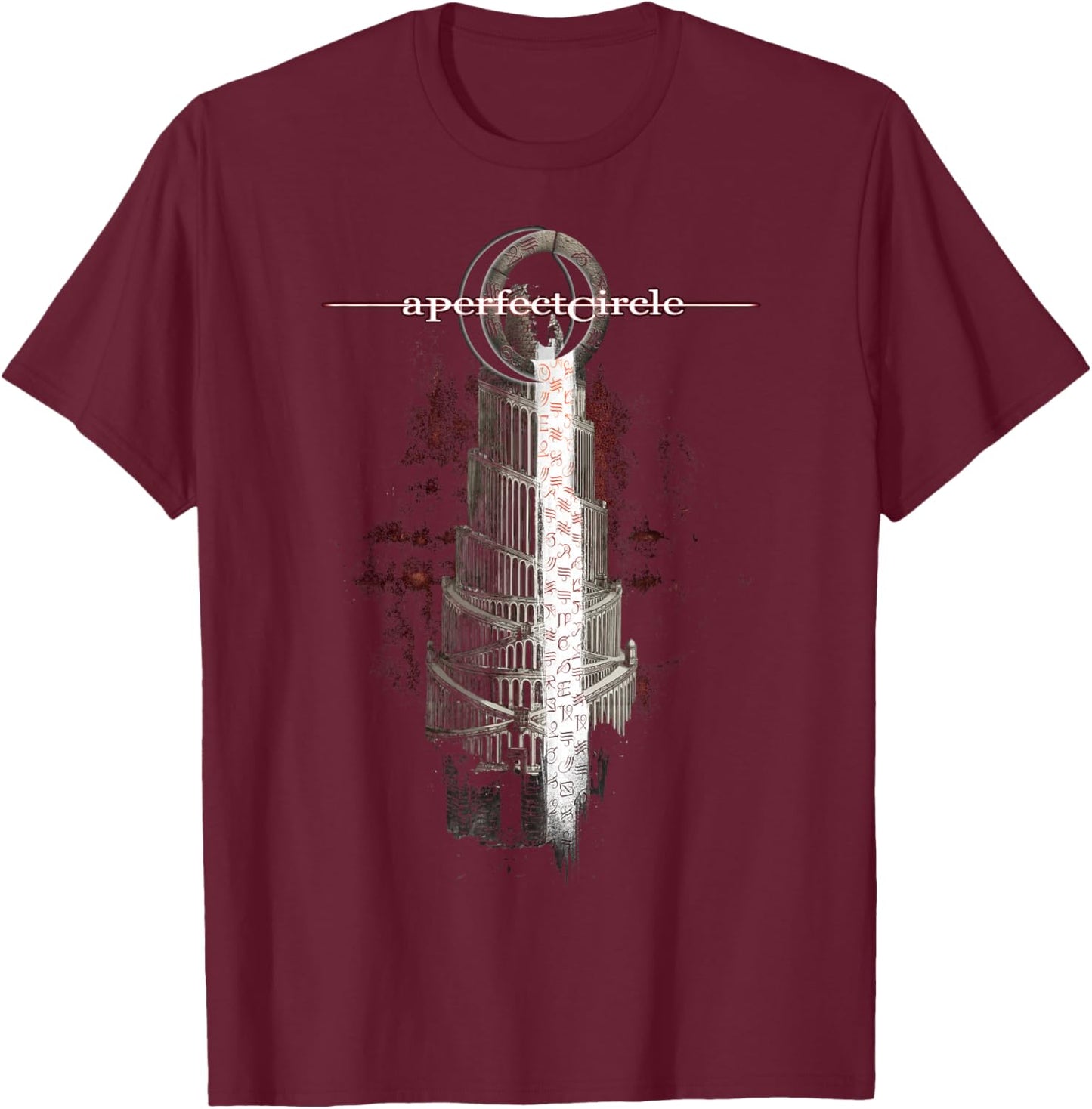 A Perfect Circle – Babel T-Shirt - T-Shirt | Maroon
