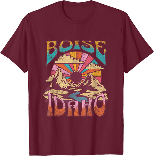 Boise T-Shirt - T-Shirt | Maroon