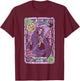 Death Tarot Card Witchcraft Occult Pastel Goth Reaper Small T-Shirt - T-Shirt | Maroon