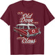Miller,Meteor,Hotrod,Classic Ambulance car,Hearse1950s,1960s T-Shirt - T-Shirt | Maroon