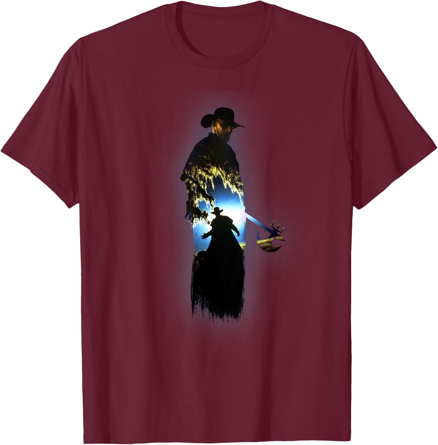 Jeepers Creepers Creature Within T-Shirt - T-Shirt | Maroon