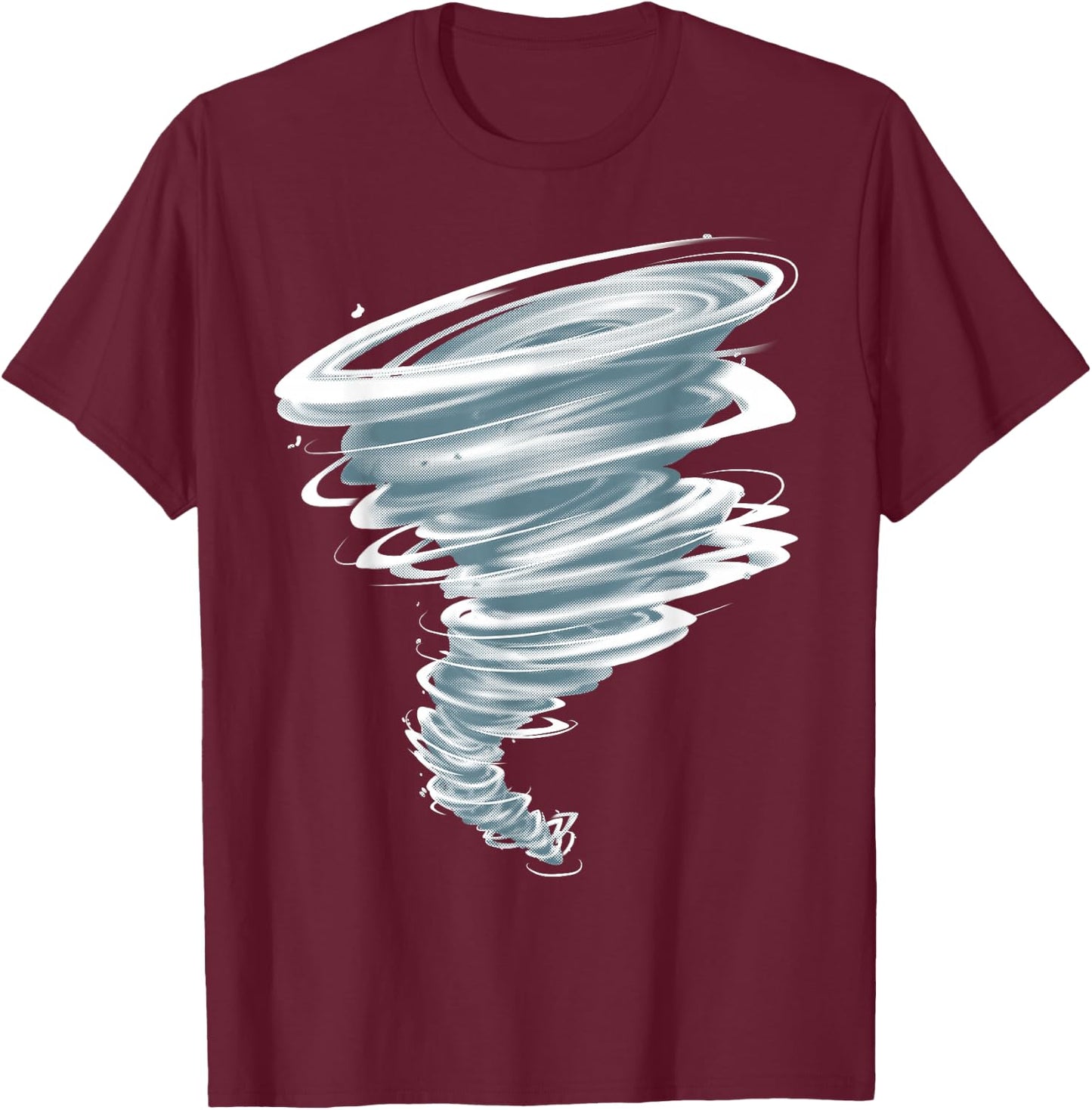 Best Tornado Women Storm Hunter Weather Meteorology T-Shirt - T-Shirt | Maroon