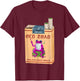 Poison Dart Frogs Retro Vintage Cannabis Cigarette Fifties T-Shirt - T-Shirt | Maroon