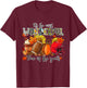 Fall Pumpkin Football It's Most Wonderful Time of The Year T-Shirt - T-Shirt | Maroon
