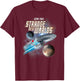 Star Trek Strange New Worlds Enterprise T-Shirt - T-Shirt | Maroon