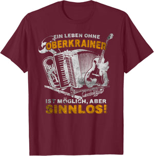 Vintage retro upper trainer music T-Shirt - T-Shirt | Maroon