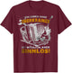 Vintage retro upper trainer music T-Shirt - T-Shirt | Maroon
