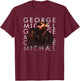 George Michael - Faith T-Shirt - T-Shirt | Maroon