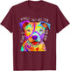Beware of Pitbulls They Will Steal Your Heart - Dog Owner T-Shirt - T-Shirt | Maroon