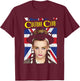 Culture Club – Union Jack T-Shirt - T-Shirt | Maroon