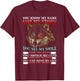 Wolf You Know My Name Not My Story You See My Smile T-Shirt - T-Shirt | Maroon