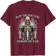 Armor of God Christian Bible Verse Religious T-Shirt - T-Shirt | Maroon
