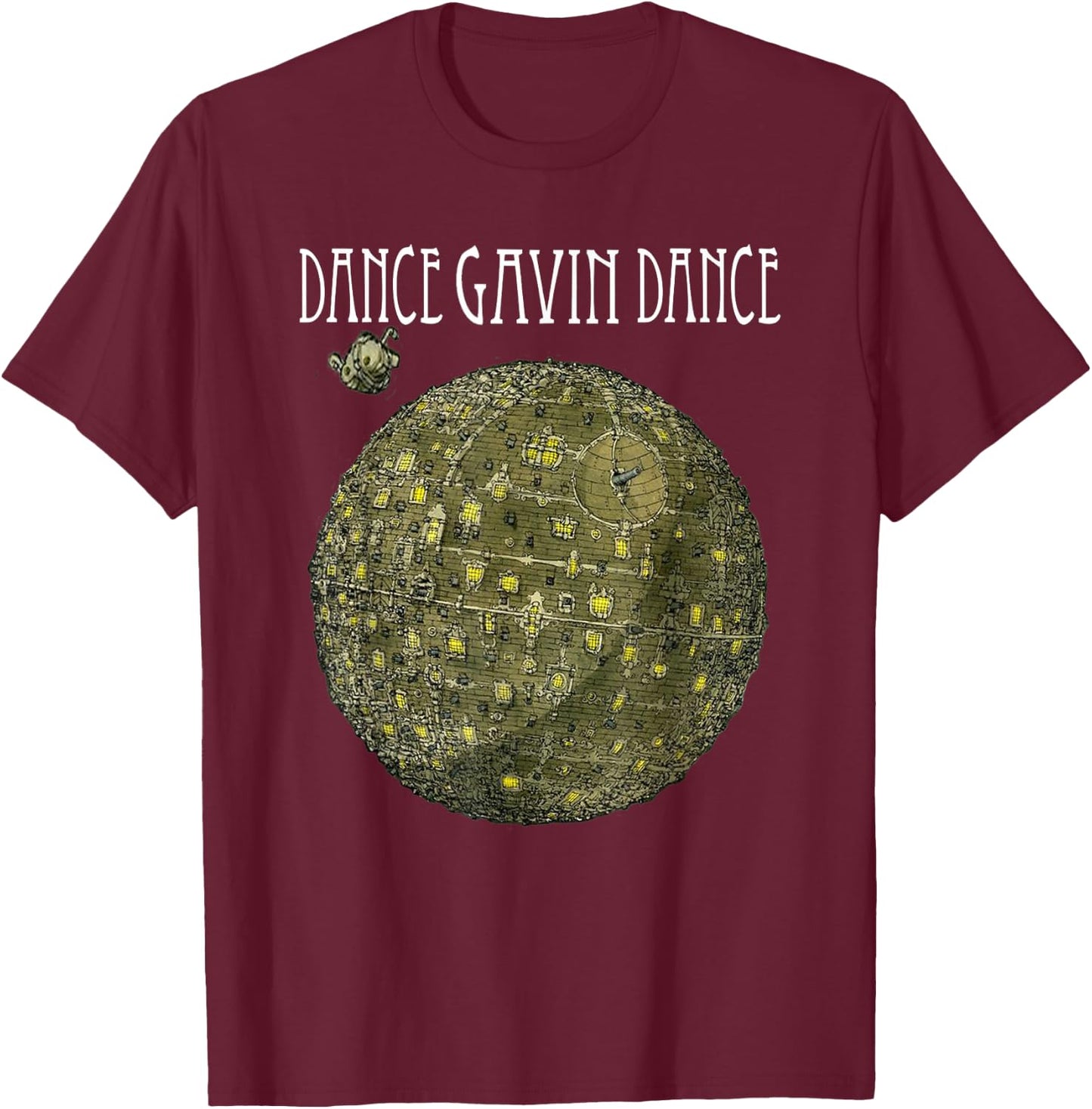 Dance Gavin Dance merch- we own the night -Dance Gavin Dance T-Shirt - T-Shirt | Maroon