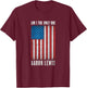 Aaron Lewis - Am I The Only One Small T-Shirt - T-Shirt | Maroon