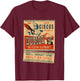 Disney Dumbo the Flying Elephant Circus Ticket Vintage Retro T-Shirt - T-Shirt | Maroon