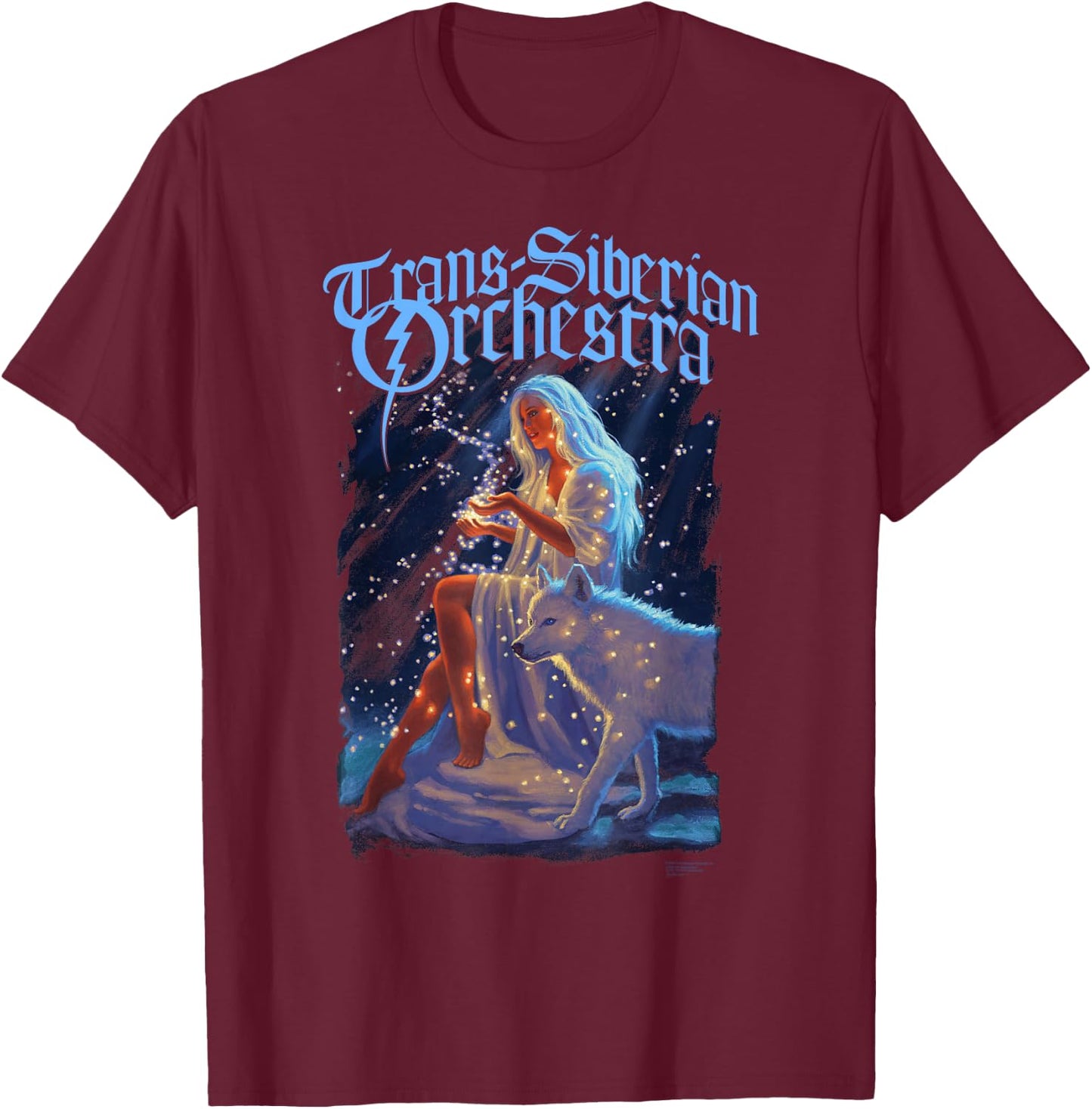 Trans-Siberian Orchestra – Snow Queen T-Shirt - T-Shirt | Maroon