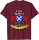 Russell Scottish Family Clan Middle Ages Mischief T-Shirt - T-Shirt | Maroon