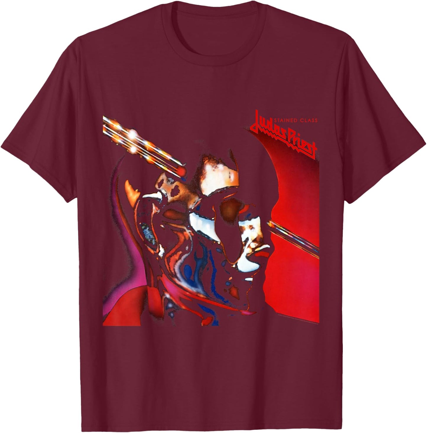 Judas Priest – Stained Class T-Shirt - T-Shirt | Maroon