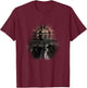 Jeepers Creepers Spray Bust T-Shirt - T-Shirt | Maroon