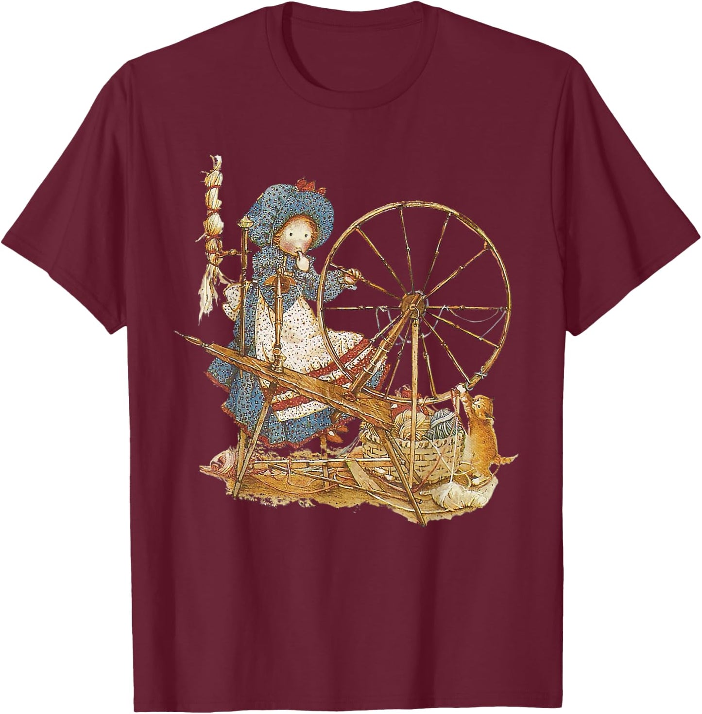 Vintage Holly Hobbie T-Shirt - T-Shirt | Maroon