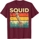 Cool Squid Women Biologist Sea Animal Fish Lover T-Shirt - T-Shirt | Maroon