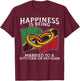 Saint Kitts and Nevis Marriage Kittitian or Nevisian Married T-Shirt - T-Shirt | Maroon