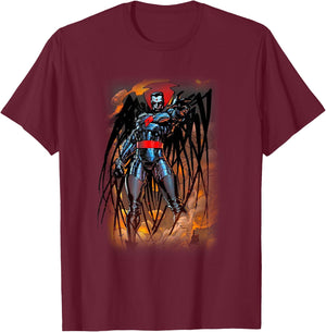 Marvel X-Men Mister Sinister Big Imposing Portrait T-Shirt - T-Shirt | Maroon