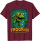 Loveland Frogman Cryptid Creature Frog Myth Cryptozoology T-Shirt - T-Shirt | Maroon