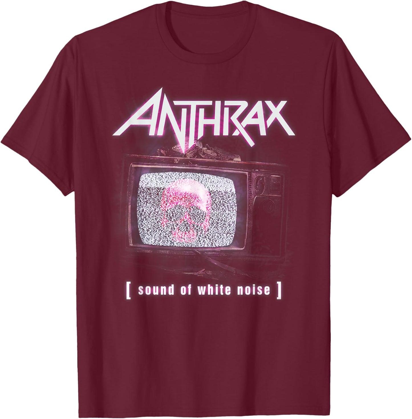 Anthrax – SOWN T.V. T-Shirt - T-Shirt | Maroon