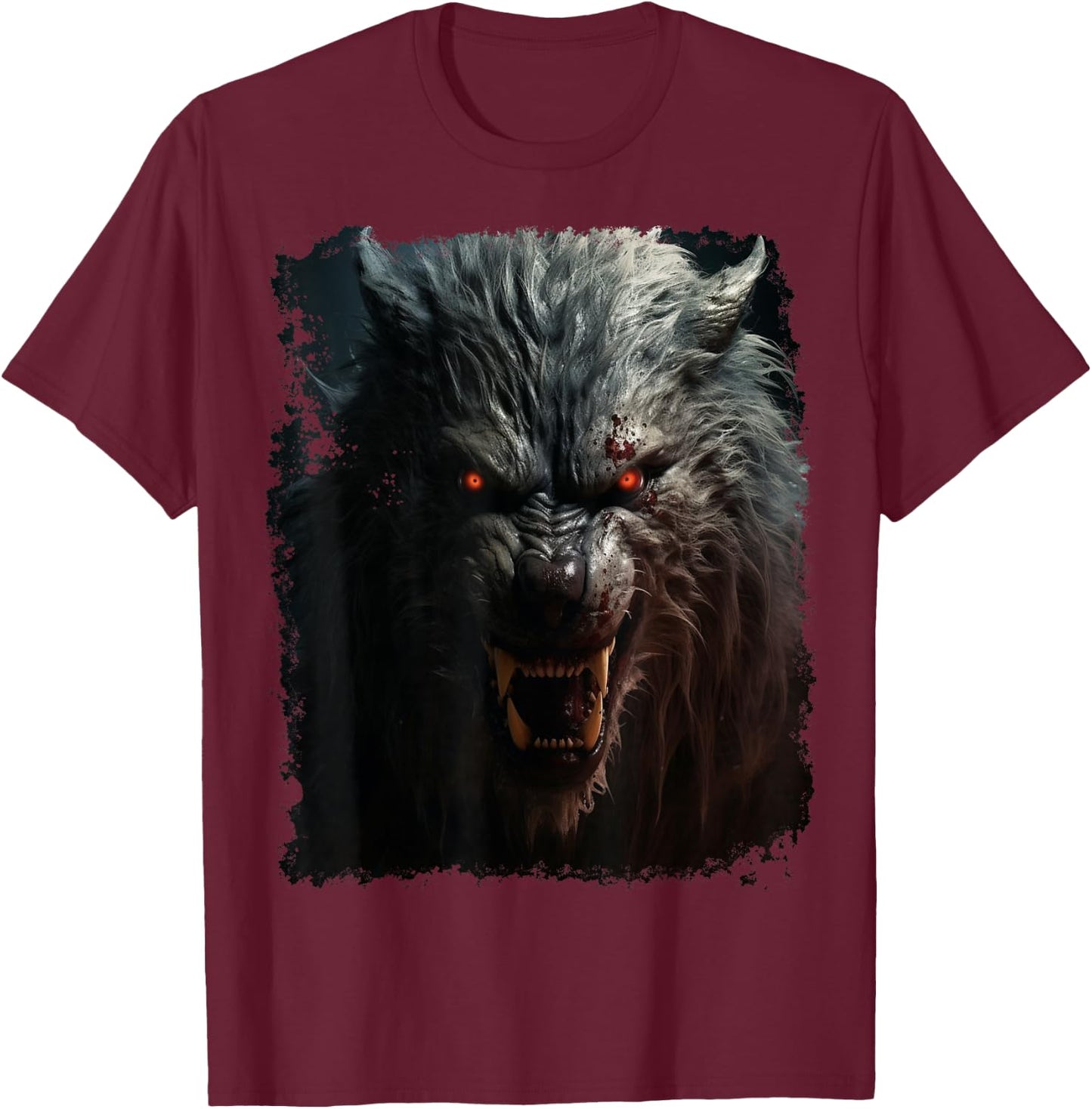 Werewolf T-Shirt - T-Shirt | Maroon