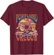Portland Oregon T-Shirt - T-Shirt | Maroon