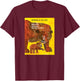 Eric Carle Baby Bear, Baby Bear What Do You See? Book Cover T-Shirt - T-Shirt | Maroon