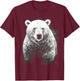 Polar Bear wild animals art animal animal Polar Bear T-Shirt - T-Shirt | Maroon