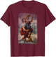 St Christopher - Patron Saint of Drivers T-Shirt - T-Shirt | Maroon