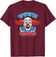 Bozo the Clown - Wowie Kazowie Vintage T-Shirt - T-Shirt | Maroon