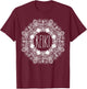Mandala Reiki T-Shirt - T-Shirt | Maroon