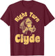 Right Turn Clyde T-Shirt - T-Shirt | Maroon
