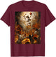Jesus Playing Basketball T-Shirt - T-Shirt | Maroon