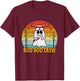 Boo Boo Crew Nurse Halloween Costume Retro Vintage T-Shirt - T-Shirt | Maroon