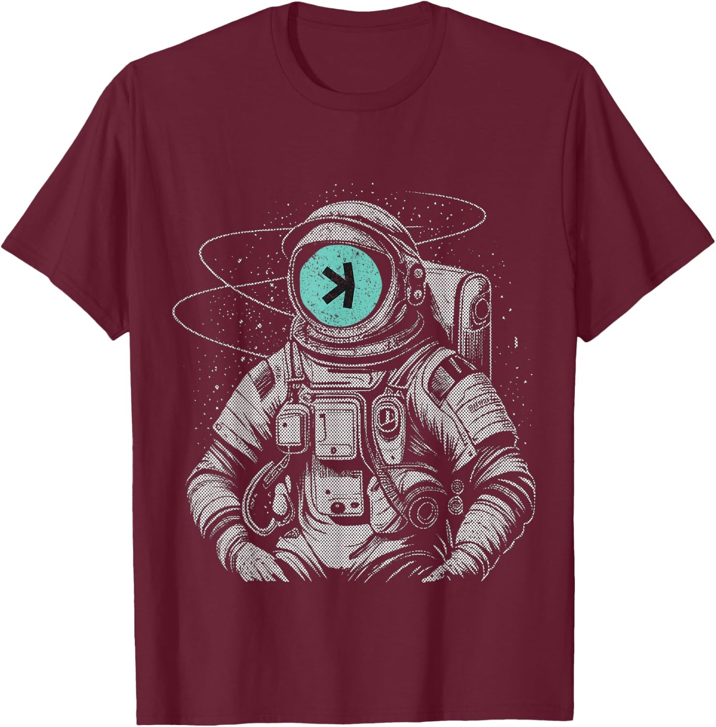 Kaspa Crypto Coin Bullrun 2024 Freedom Cryptocurrency T-Shirt - T-Shirt | Maroon