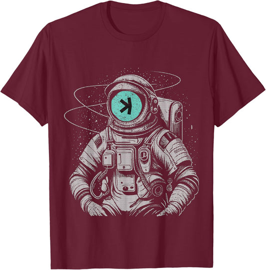 Kaspa Crypto Coin Bullrun 2024 Freedom Cryptocurrency T-Shirt - T-Shirt | Maroon
