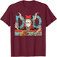 Bull Skull Dad Music Country, Western Dad, Dad Western Rodeo T-Shirt - T-Shirt | Maroon