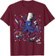 Funny Octopus Kitchen Chef Humor T-Shirt - T-Shirt | Maroon